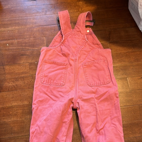 Carhartt- pink overalls size 2T - Picture 5 of 6